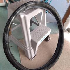 【取引中】🚲自転車の゙タイヤ２つ　チューブ付