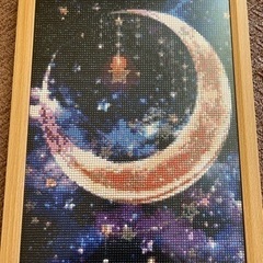ダイヤモンドアート完成品