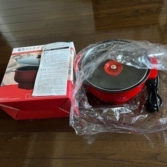 電気マルチグリル鍋　新品の画像