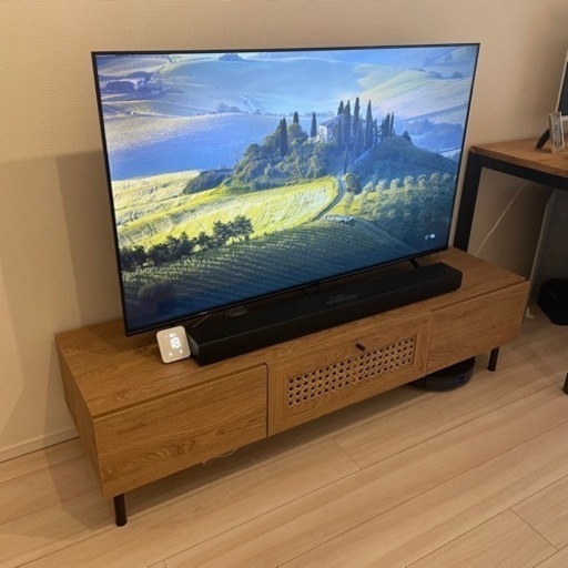 50型地デジ付スマートテレビ＋サウンドバー＋テレビボード