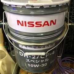 日程　ディーゼルオイル　ペール缶