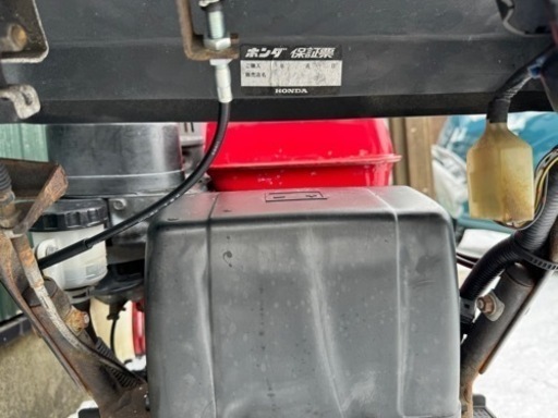 ホンダ除雪機