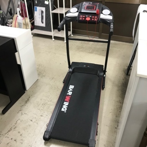 I 2401-806 BARWING 電動ルームランナー 動作確認済 キズ、汚れあり※左側のプラスチック外れています
