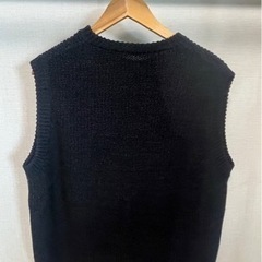 PUBLIC TOKYO パブリックトウキョウ　和紙 ニット ベスト　中古品の画像