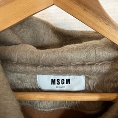 MSGM エムエスジーエム　パーカー フーディ　中古品の画像