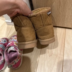 14.5センチスニーカー&15センチムートンブーツの画像