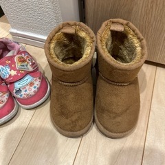 14.5センチスニーカー&15センチムートンブーツの画像