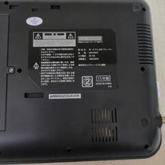 ポータブルDVDプレイヤー　ジャンクの画像