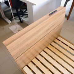 シングルベッドフレーム　単品　リユース品の画像