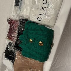 閉店在庫処分 レディースM ブラウス3点 ブルゾン1点 ニット2点 スカート2点の画像