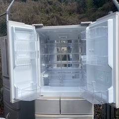 リサイクルサービス八光】2012年製 シャープ SJ-XF44W-S [冷蔵庫（440L