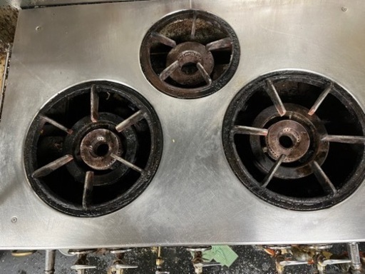 業務用3口　ガスコンロ