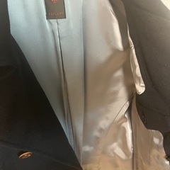 ☆アンゴラ ウール ベルテッド ピー コート　中古品の画像