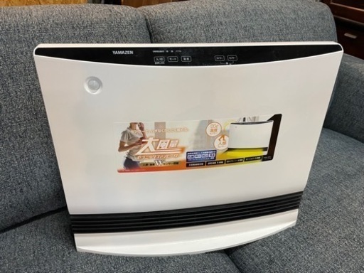 美品山善 ヤマゼン セラミックファンヒーター DSF-VP122 (W) 中古品