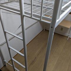 【交渉中】ロフトベッド、マットレスなし