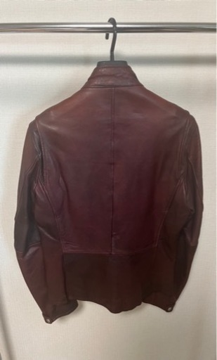 NICOLE Whole 9 ニコル ホールナイン　レザー ブルゾン　中古品