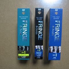 取引中！DVD☆フリンジ FRINGE season1&2前半まで☆でーぶいでー17枚での3BOX/手渡しのみ の画像