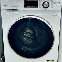 値下げ！！ドラム式 全自動洗濯機　アクア　AQW-FV800E　...