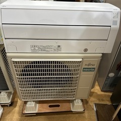 【2】FUJITSU 2023年製 ルームエアコン2.2KW nocria AS-C223N 0128-33