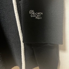 gelato pique ジェラート ピケ　ショール カラー モコ カーデ ガウン　未使用ほぼ新品　Joël Robuchon ジョエル・ロブションの画像