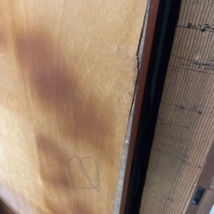 取り引き中あげますコタツ120x90 天板浮いてる所あり。の画像