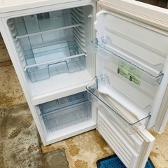 TWINBIRD ツインバード 110L 2ドア冷凍冷蔵庫 HR-E911型 動作品◇2018年製/