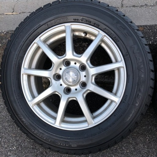 取り引き終了  アルミホイール付きスタッドレスタイヤ