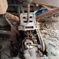 三菱　耕運機　ジャンクの画像