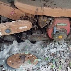 三菱　耕運機　ジャンクの画像