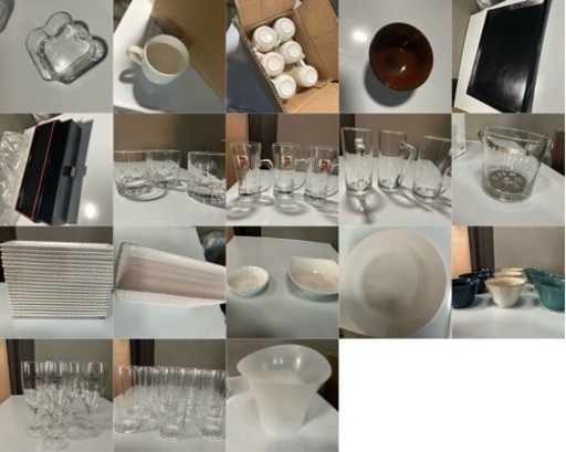 食器、グラスなど多数