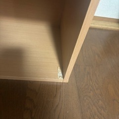 【無料】3段カラーボックス(木目調)の画像