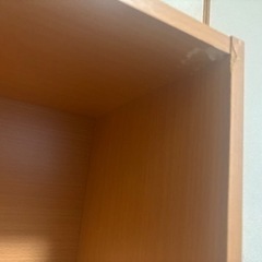 【無料】3段カラーボックス(木目調)の画像