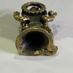 ガネーシャ像　真鍮製の画像