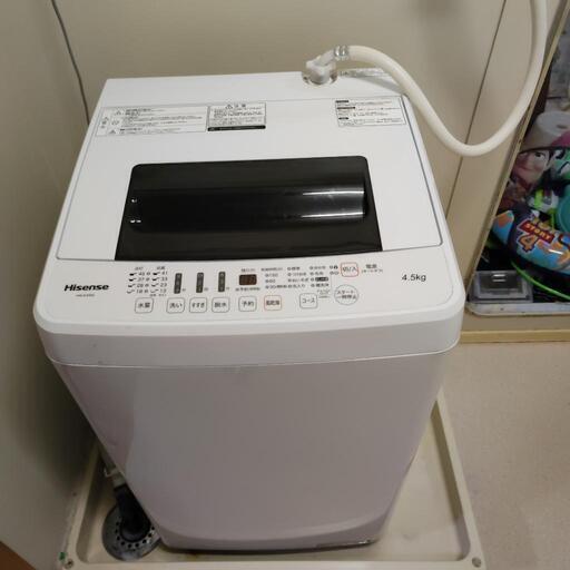 2018年式Hisenseの洗濯機