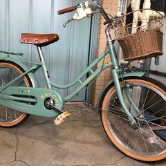 子供用中古自転車 ブリジストン　HACCHI 18インチ　グ...