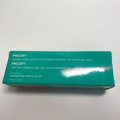☆値下げ☆K2401-814 ブリヂストン ゴルフボール PRECEPT Greater Distance/SuperSuperior Control 白 3球 汚れあ240の画像