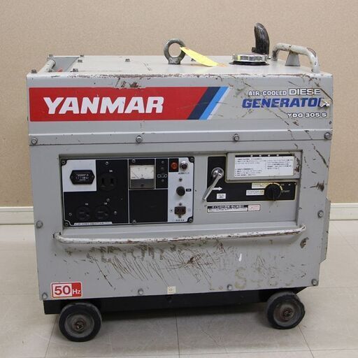 YANMAR GENERATOR AIRCOOLED DIESEL YDG 305 S ヤンマーディーゼル発電機 セルスタート10 (D5475akxwG)