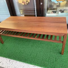 カリモク ウォールナット無垢材 センターテーブル TU4105XR 幅120cm奥行54cm高さ40cm 説明欄必読
