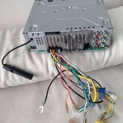 パイオニア 1DIN カロッツェリア DEH-770 CD プレーヤー 1DIN デッキ FM/AM ラジオ チューナー 電源カプラー付属 中古１台の画像