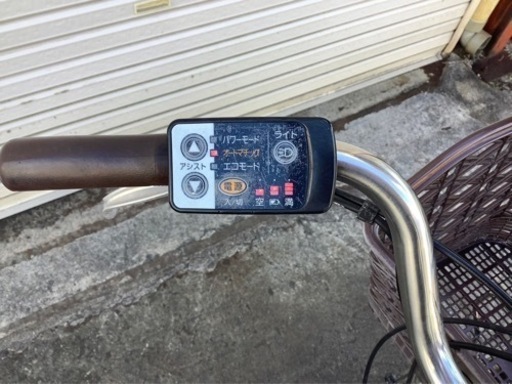 295  パナソニック新機種電動アシスト自転車viviTX26インチ  ブラウンボディー