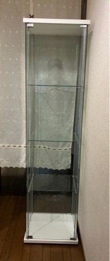 【お渡し者決定】IKEA/DETOLF/22608/ガラスショウケース/直接取りに来て頂ける方