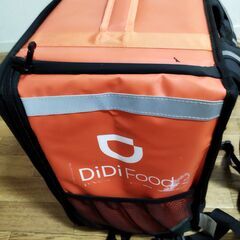 ディディフードバッグ　DiDi Food ウバックとしても使えますの画像