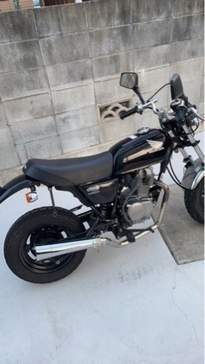 エイプ50ボアアップ86cc 黄色ナンバー