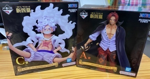 【ワンピース　一番くじ】シャンクス、ニカ