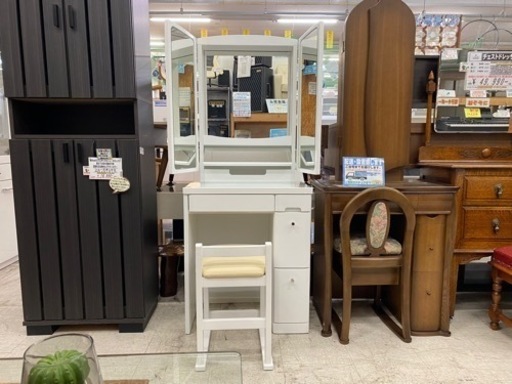 【愛品館 江戸川店 ドレッサー】NITORI（ニトリ）ドレッサーテーブル ID:150-050735-007