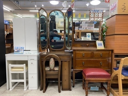 【愛品館 江戸川店 ドレッサー】BELL WOOD（ベルウッド）ドレッサーテーブル ID:150-050546-007