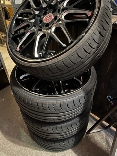 アルミホイール、タイヤ