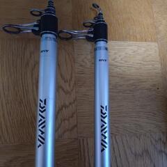 DAIWA　投げ竿　プライムサーフ2本とリール　ファインサーフ3...