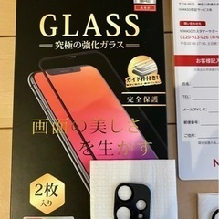 ニマソ NIMASO ガラスフィルム&レンズカバー付き iPhone11、XR 6.1インチの画像