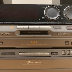 ソニー　HCD-MD5 CD MDコンポの画像